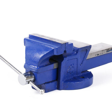 Benson Vaste Bankschroef - 100 mm - Blauwe Hamerslaglak