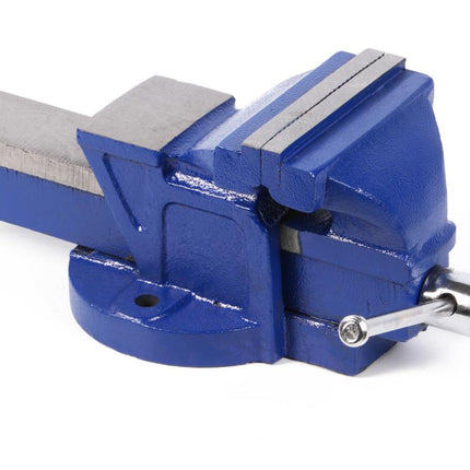 Benson Vaste Bankschroef - 100 mm - Blauwe Hamerslaglak