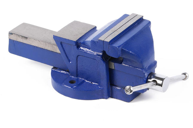 Benson Vaste Bankschroef - 100 mm - Blauwe Hamerslaglak