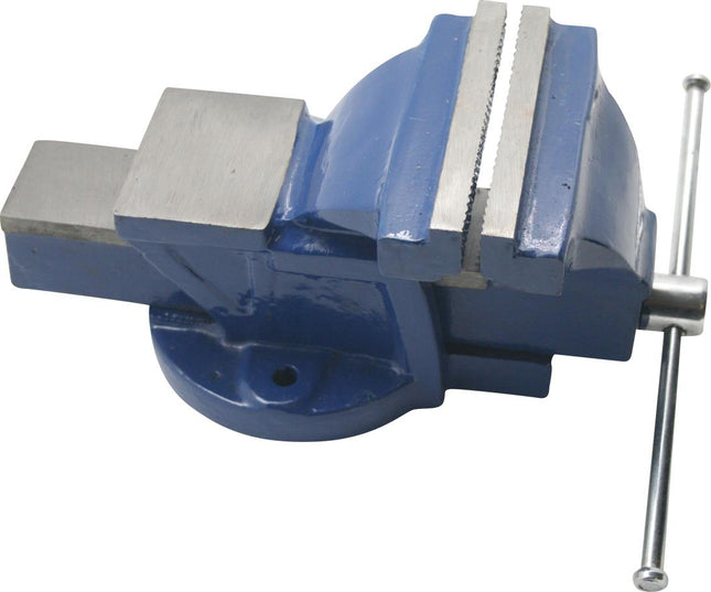 Dealzzz Vaste Bankschroef - 125 mm - 8 kg - Blauwe Hamerslaglak