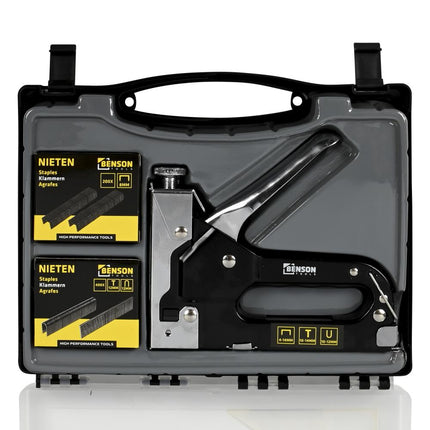 Benson Handtacker Set - 601-delig - Inclusief 3 Soorten Nieten & Opbergkoffer