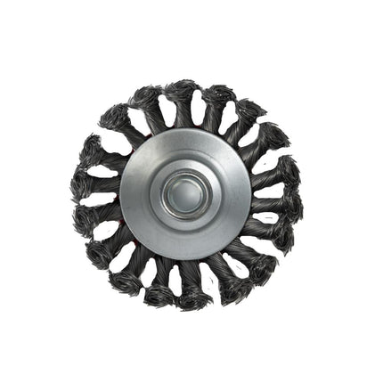 Benson Kegelborstel – Ø 125 mm – Getordeerd Staal – M14