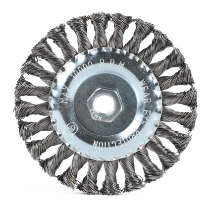 Benson Getordeerde Rondborstel – Ø 125 mm – Staal – M14