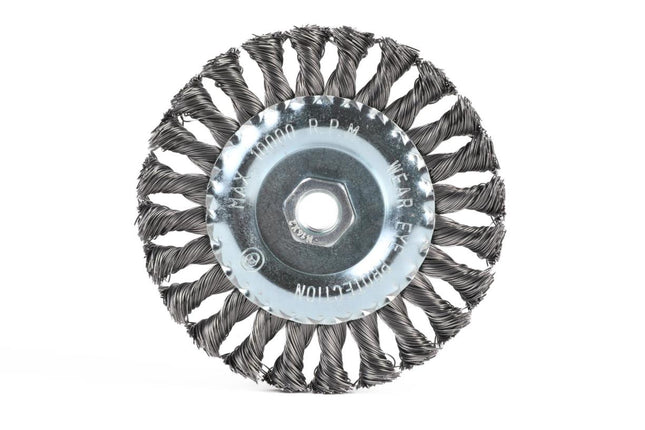 Benson Getordeerde Rondborstel – Ø 125 mm – Staal – M14