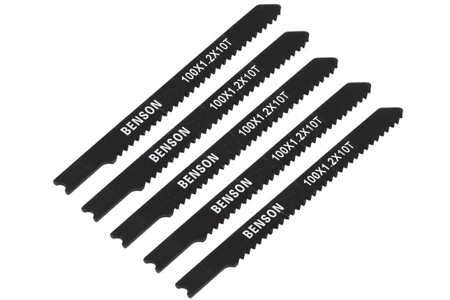 Benson Decoupeerzaagbladen Hout - 5-delig - Universele U-schacht