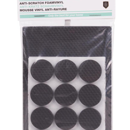 Benson Antikras Startersset - Schuimvinyl EVA - 25-delig - Zwart - Zelfklevend