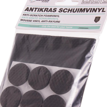 Benson Antikras Startersset - Schuimvinyl EVA - 25-delig - Zwart - Zelfklevend