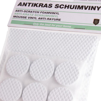 Benson Antikras Startersset - Schuimvinyl EVA - 25-delig - Wit - Zelfklevend