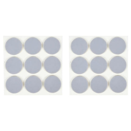 Benson Antikrasvilt PE / Rubber Set - Ø 25 mm - Zwart - 18 stuks