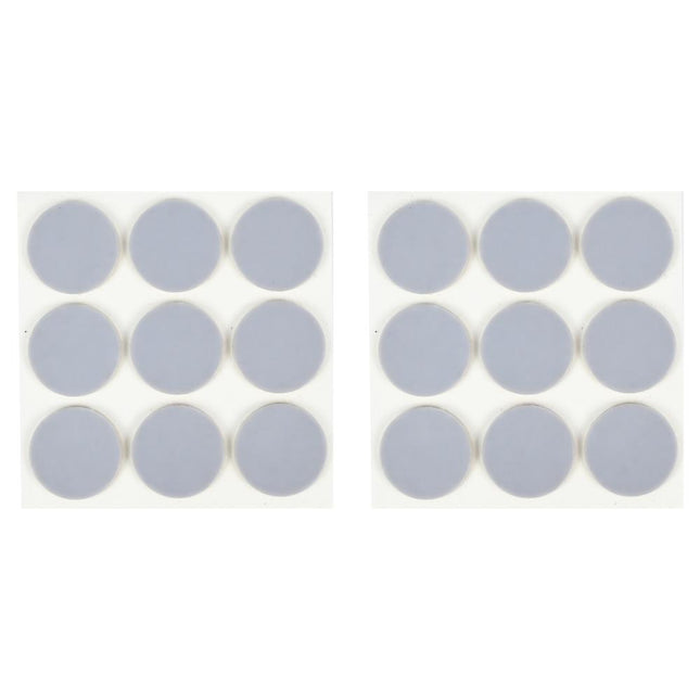 Benson Antikrasvilt PE / Rubber Set - Ø 25 mm - Zwart - 18 stuks