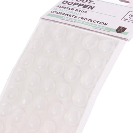 Benson Transparante Stootdoppen - Siliconen - Ø 10 x 3.0 mm - 50 stuks