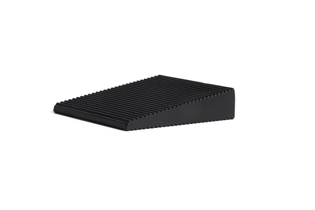Benson Flexibele Deurwig – Zwart Rubber – 16 mm – Tot 100 kg