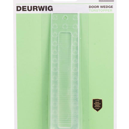 Benson Flexibele Deurwig – Transparant PVC – 21 mm – Tot 100 kg