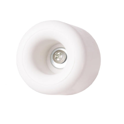 Benson Deurstopper Wandmontage – Wit Rubber – Ø 40 mm – 2 stuks – Inclusief Bevestiging