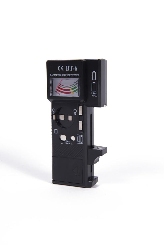 Benson Batterijtester - Multifunctioneel - Lamp & Zekering Tester - Analoog