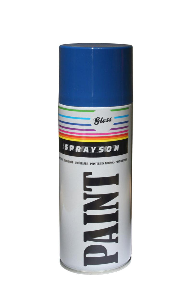 Sprayson Hoogglans Spuitlak RAL 5010 - 400 ml - Professionele Blauwe Afwerking
