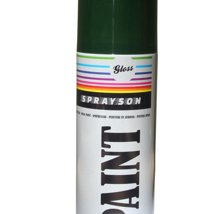 Sprayson Hoogglans Spuitlak RAL 6009 - 400 ml - Professionele Groene Afwerking