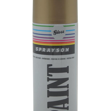 Sprayson Gouden Spuitlak (Glans Goud) - 400 ml - Sneldrogend - Binnen & Buiten