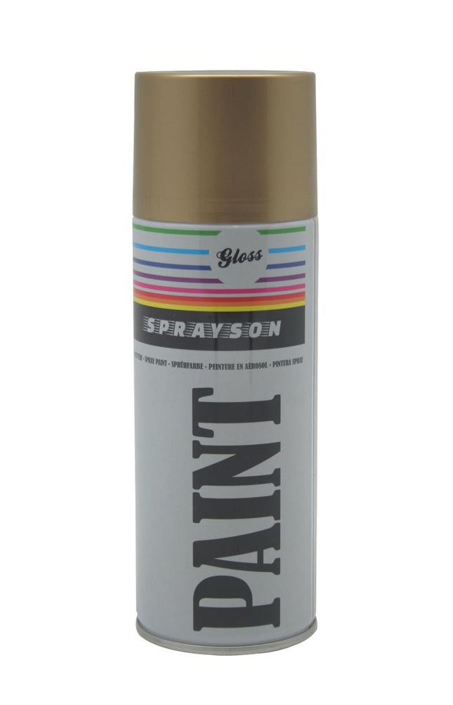 Sprayson Gouden Spuitlak (Glans Goud) - 400 ml - Sneldrogend - Binnen & Buiten