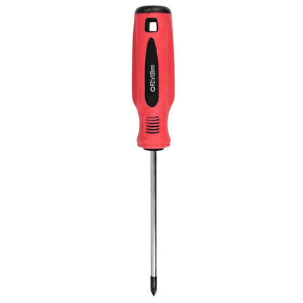 Benson Pozi Schroevendraaier - PZ1 x 100 mm - Chroom-Vanadium - Rood/Zwart