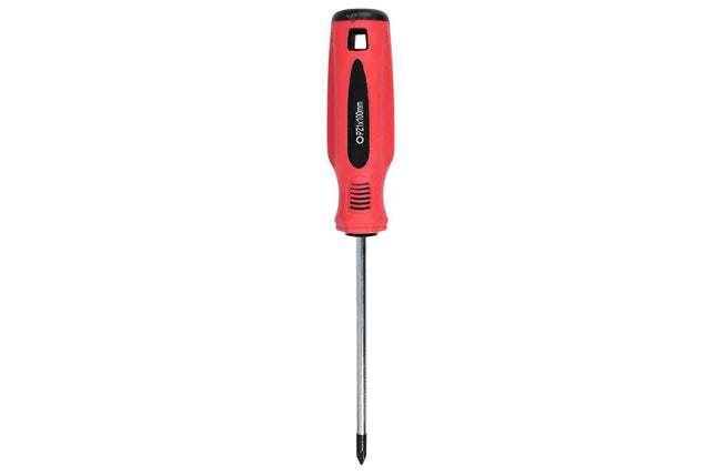 Benson Pozi Schroevendraaier - PZ1 x 100 mm - Chroom-Vanadium - Rood/Zwart