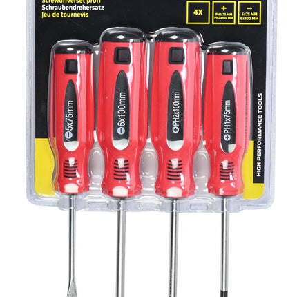 Benson Schroevendraaierset - 4-delig - Kruiskop Philips - Ergonomisch