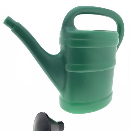 Benson Kunststof Gieter 5 Liter - Groen - Met Afneembare Broeskop