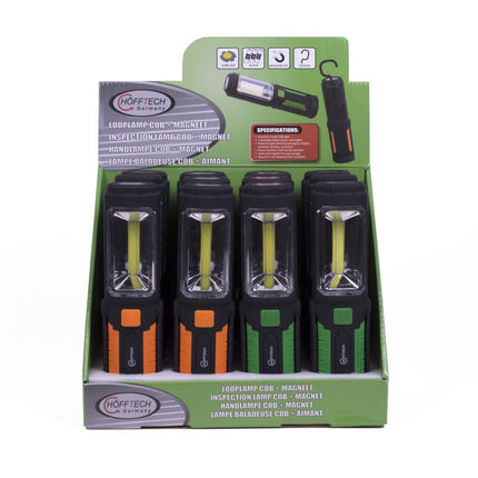 Hofftech Multifunctionele LED Looplamp - COB - Magneet & Ophanghaak