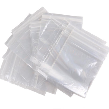 Benson Gripzakjes Afsluitbaar - 40 Stuks - 12 x 15 cm - Hersluitbaar - Transparant