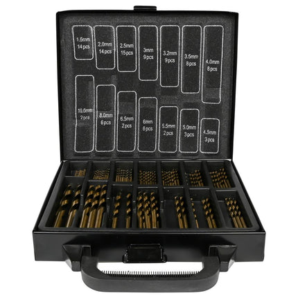 Benson HSS Borenset - 101-delig - Cobalt Coated - 1.5 t/m 10 mm - Inclusief Koffer