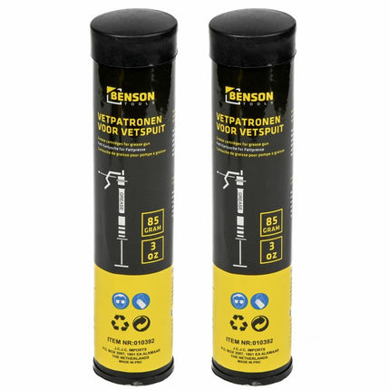 Benson Vetpatronen voor Mini Vetspuit – 2 stuks – 85 gram