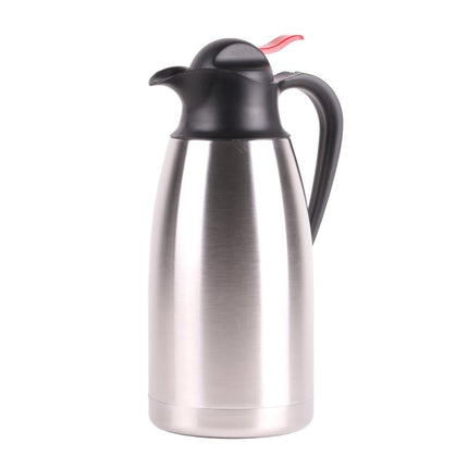 Benson Thermoskan RVS – 1,1 Liter – Dubbelwandig Geïsoleerd – Met Handvat