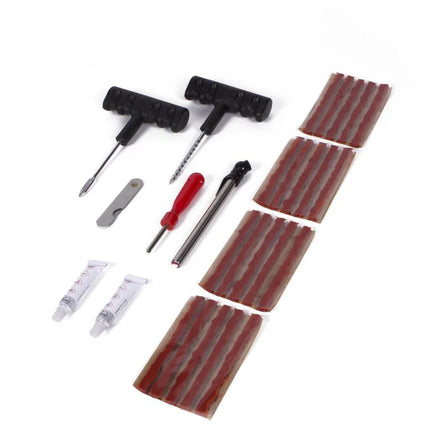 Benson Bandenreparatieset XL – 28-delig – Inclusief 20 Veters – Met Robuuste Meeneemkoffer