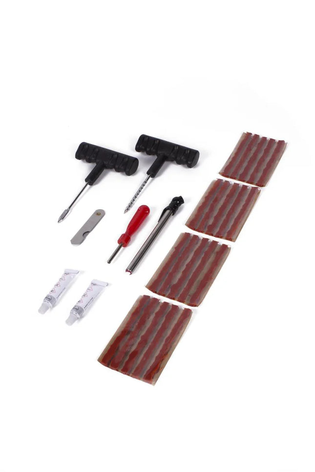 Benson Bandenreparatieset XL – 28-delig – Inclusief 20 Veters – Met Robuuste Meeneemkoffer