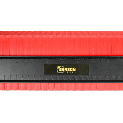 Benson Profielmeter 250 mm - Roestvrij Staal - Magnetisch