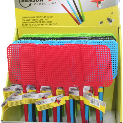 Benson Telescopische Vliegenmepper - Uitschuifbaar tot 47,5 cm