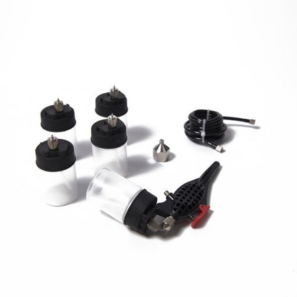 Hofftech Airbrush Pistool Set 8-delig - 0.5 mm - Single-Action