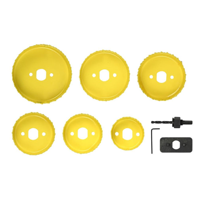 Benson Gatenzaagset - 9-delig - Heavy Duty - Ø 51 t/m 89 mm