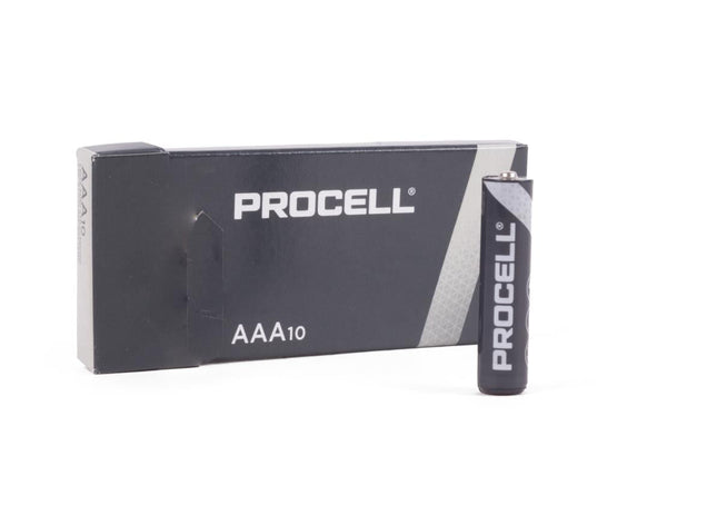 Duracell Procell AAA Batterijen - LR03 / MN2400 - 10 stuks - Industrial Alkaline