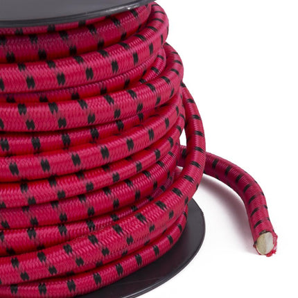 Benson Elastiek op rol Rood/Blauw 10 mm x 15 Meter - Weerbestendig