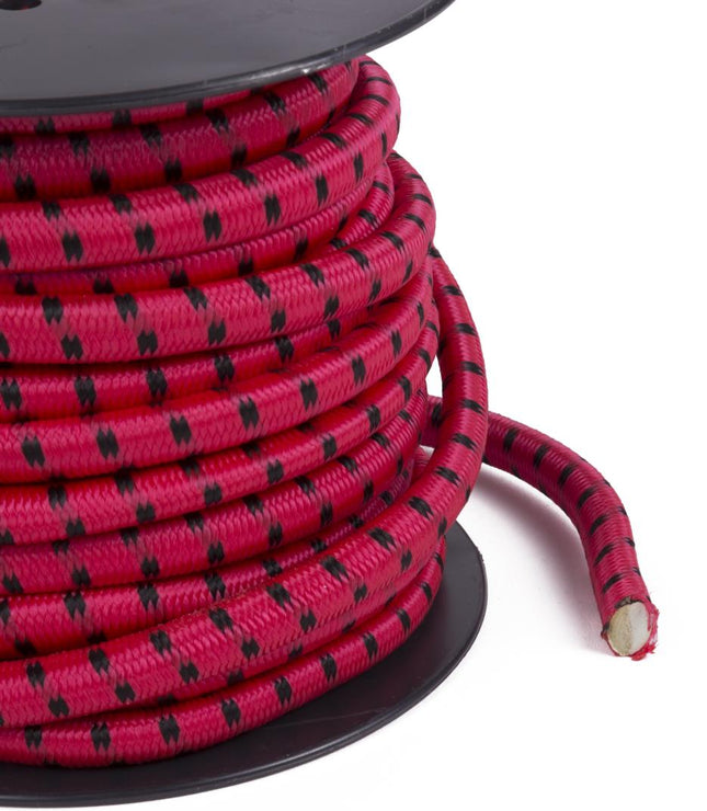 Benson Elastiek op rol Rood/Blauw 10 mm x 15 Meter - Weerbestendig