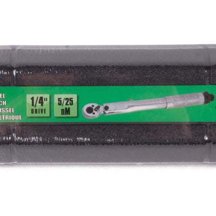 Hofftech Momentsleutel - 1/4" - 5-25 Nm - Voor Precisie-instellingen