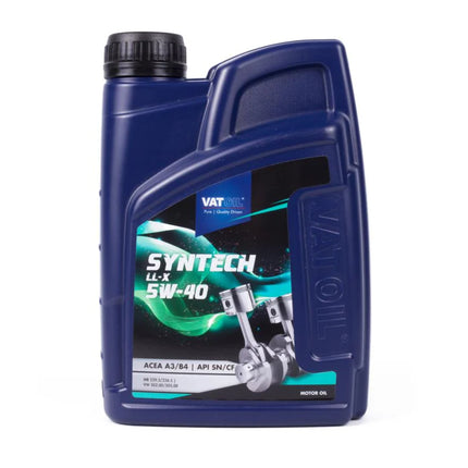 Vatoil SynTech LL-X 5W-40 Motorolie - 1 Liter - Semi-Synthetisch