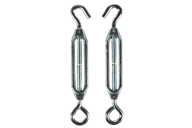 Benson Draadspanner Haak + Oog M6 (1/4") – 2-delig – IJzerwerk