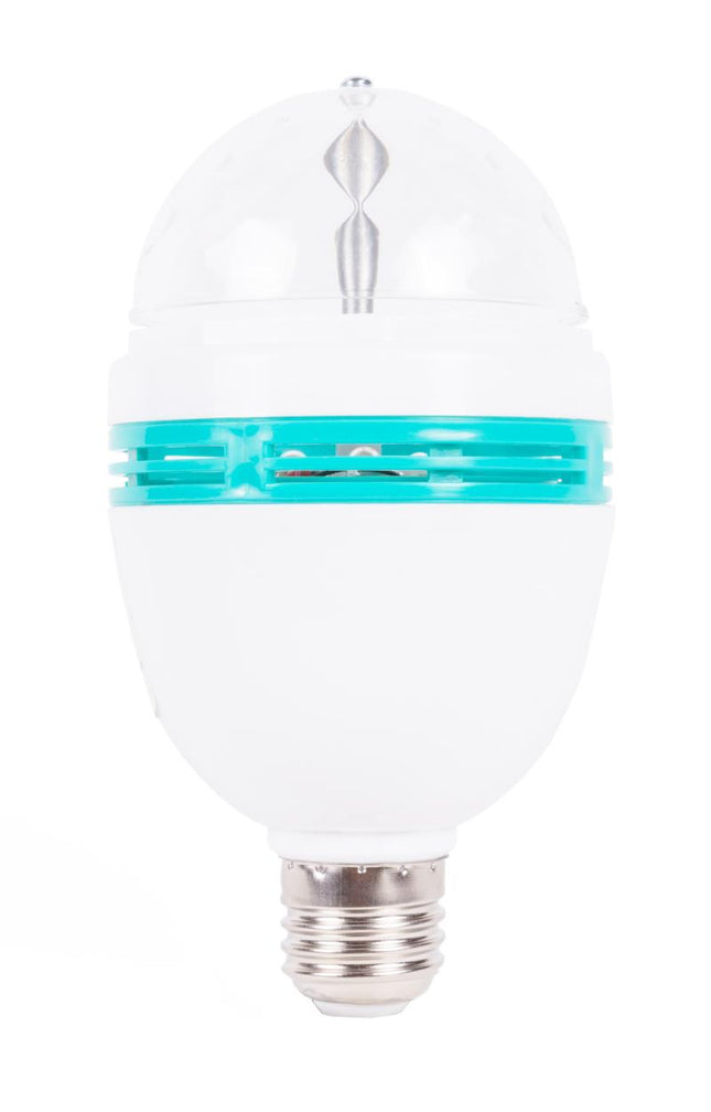 Benson Roterende LED Discolamp – E27 Fitting – RGB Multicolor
