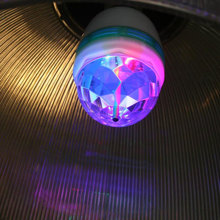 Benson Roterende LED Discolamp – E27 Fitting – RGB Multicolor