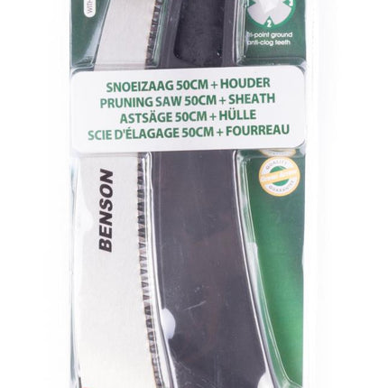 Benson Snoeizaag - 50 cm - Met Houder - 5 TPI