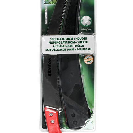Benson Snoeizaag - 50 cm - Met Houder - 5 TPI