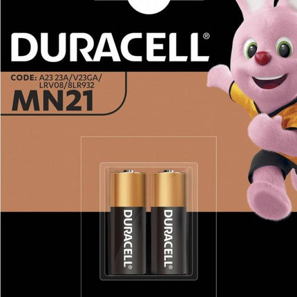 Duracell MN21 Batterijen - A23 - 12V - 2 stuks - Alkaline
