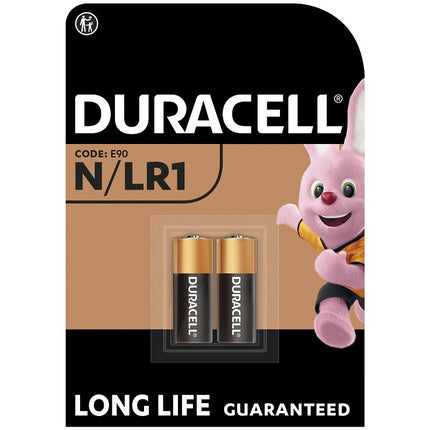 Duracell MN9100 Batterijen - LR1 / Lady - 1.5V - 2 stuks - Alkaline